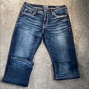 Salvage Mayhem Straight Regular Fit 34/32 Jean